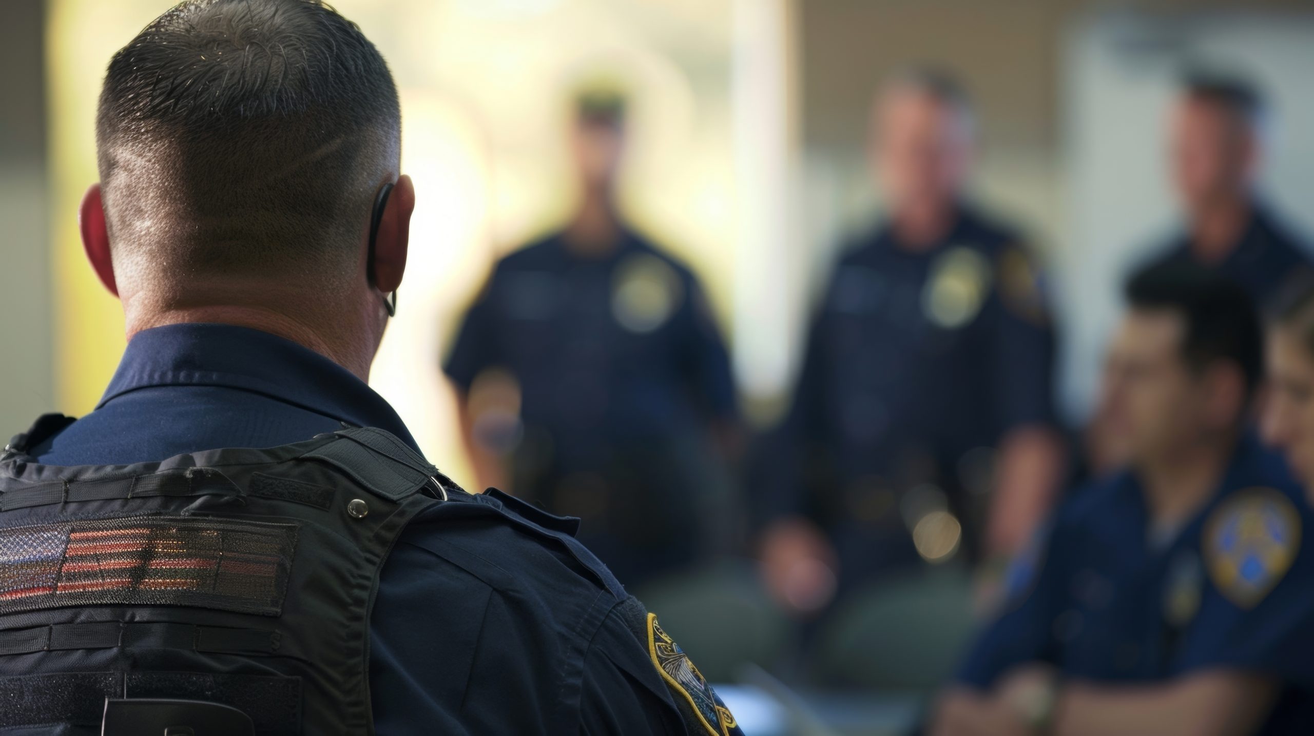 A communitywide training session on emergency response procedures including protocols for handling terrorist incidents.